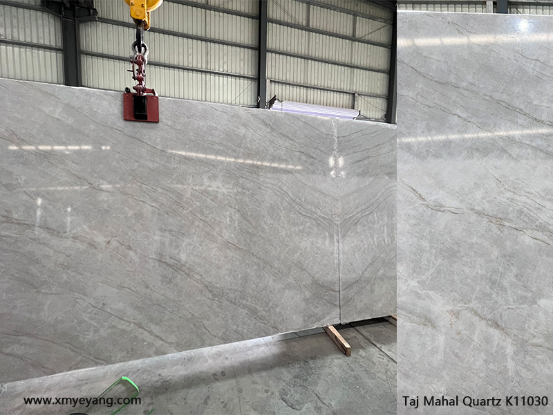 Yeyang Polished Quartz Slabs Selected from May 2025 California, USA Orders