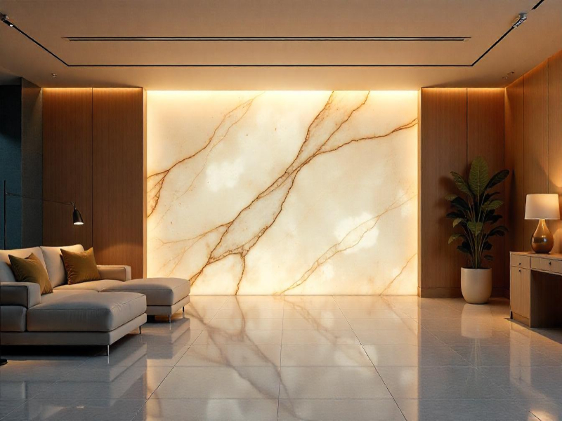 translucent quartz countertop