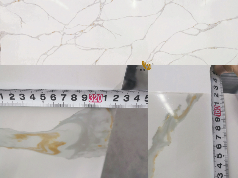 calacatta white quartz