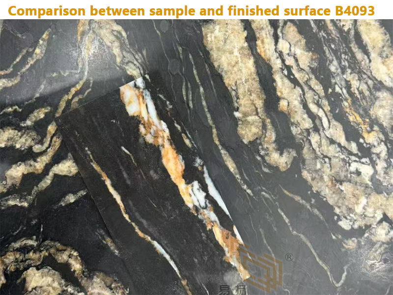 Calacatta quartz slab