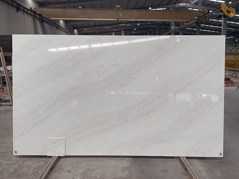 Largest Quartz Size Super Jumbo Quartz Slabs H8015