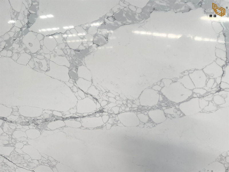 glossy quartz countertops