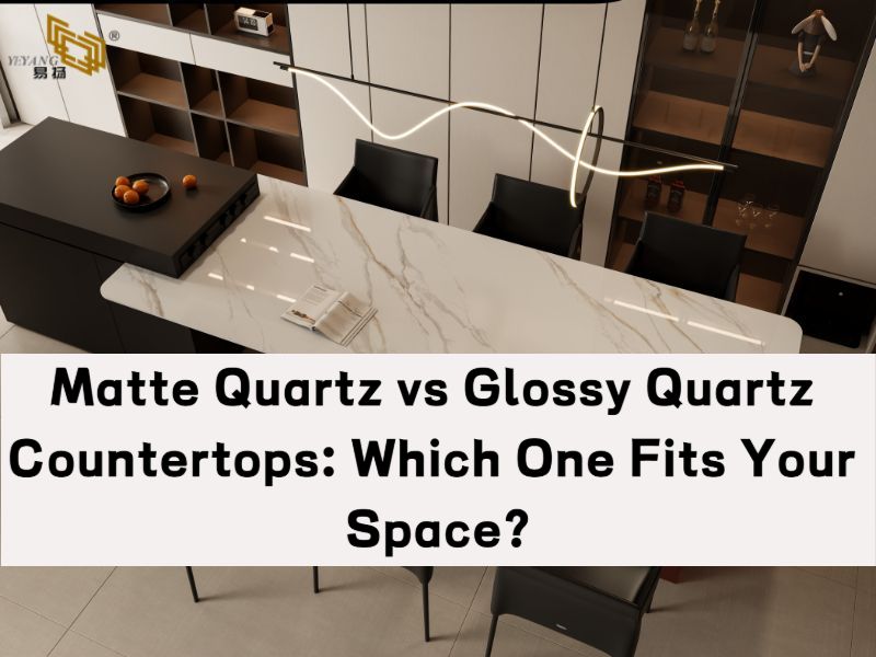 Matte Quartz vs Glossy Quartz Countertops: Which One Fits Your Space?