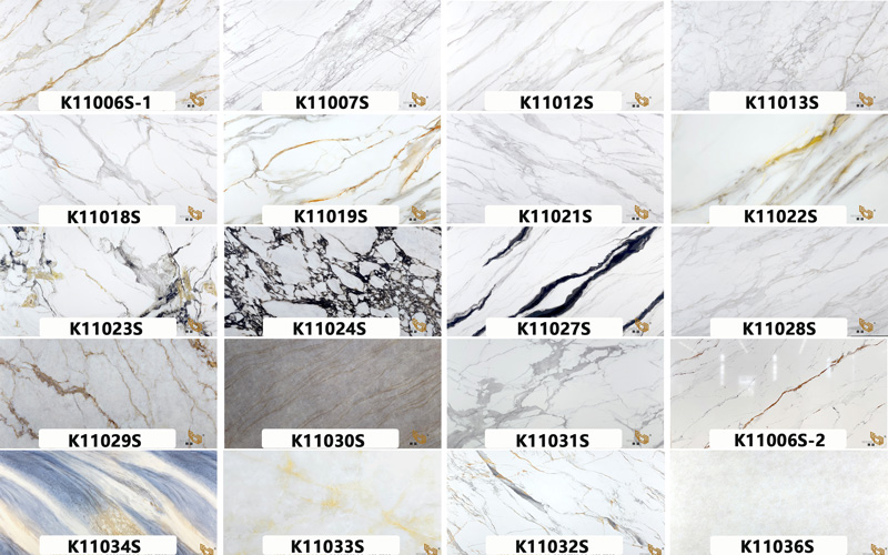 Printed quartz stone