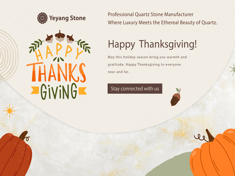 Thanks giving Greetings from Yeyang Stone