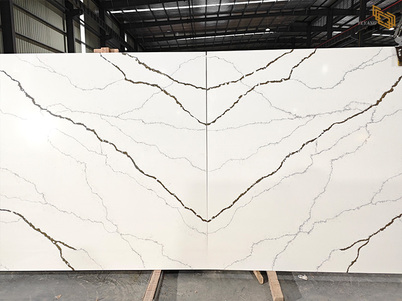 calacatta quartz slabs