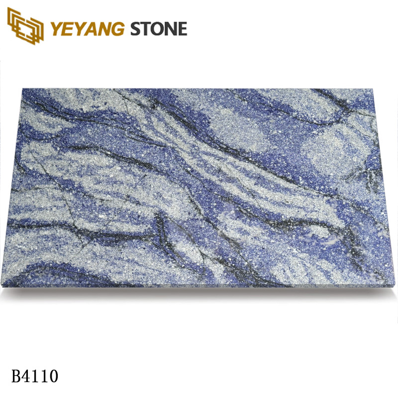 Natural Stone Look Bulk Quartz Slabs for Renovation Project