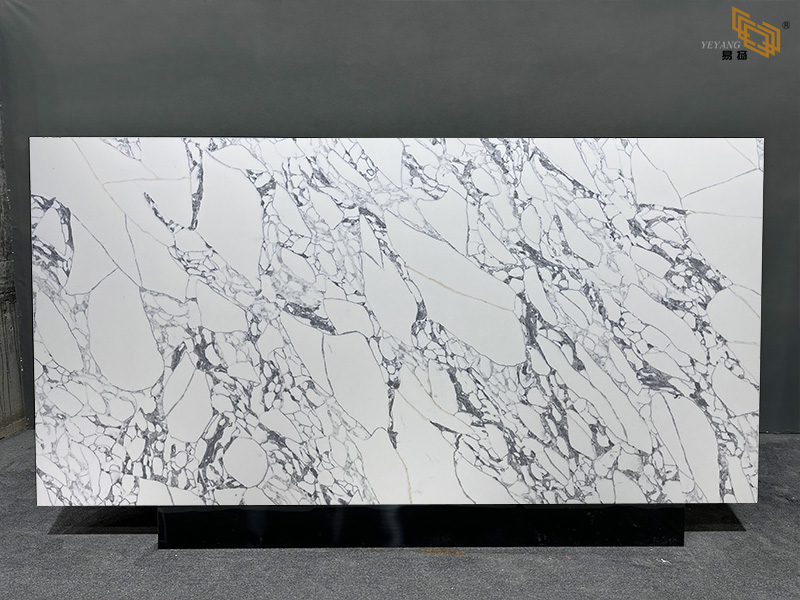 Arabescato Marble-Inspired Quartz Slabs Wholesale Quartz Kitchen Countertop