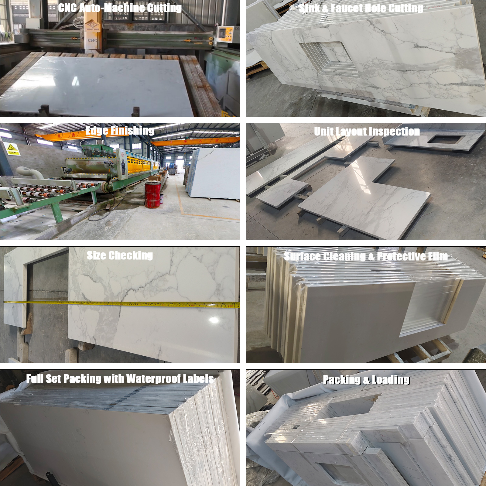 quartz kitchen countertop