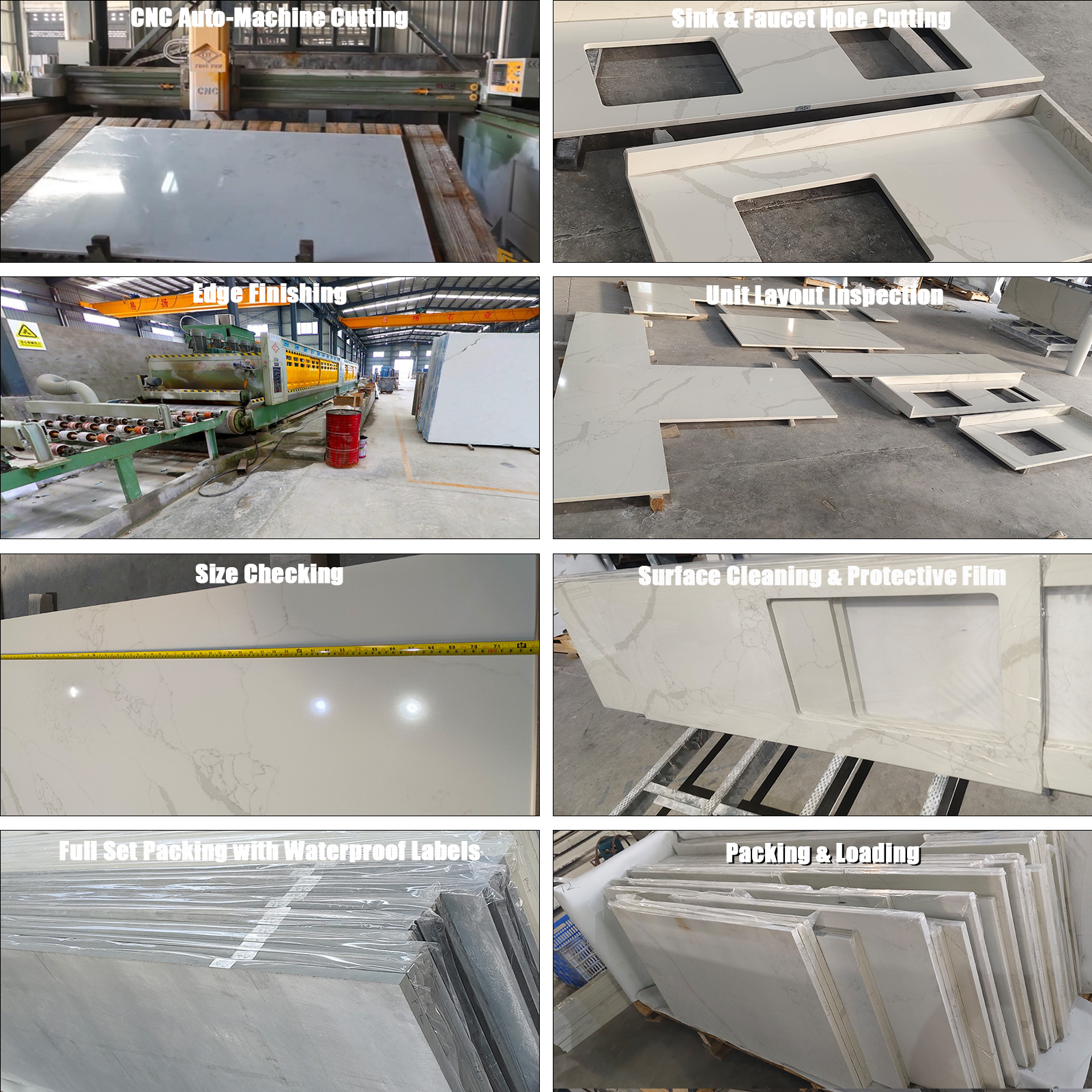 quartz kitchen countertop