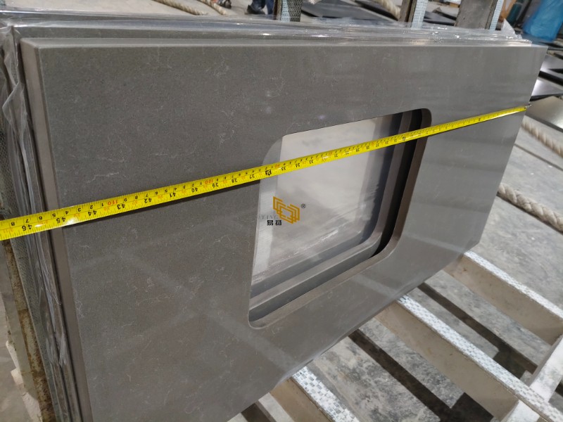 quartz kitchen countertop