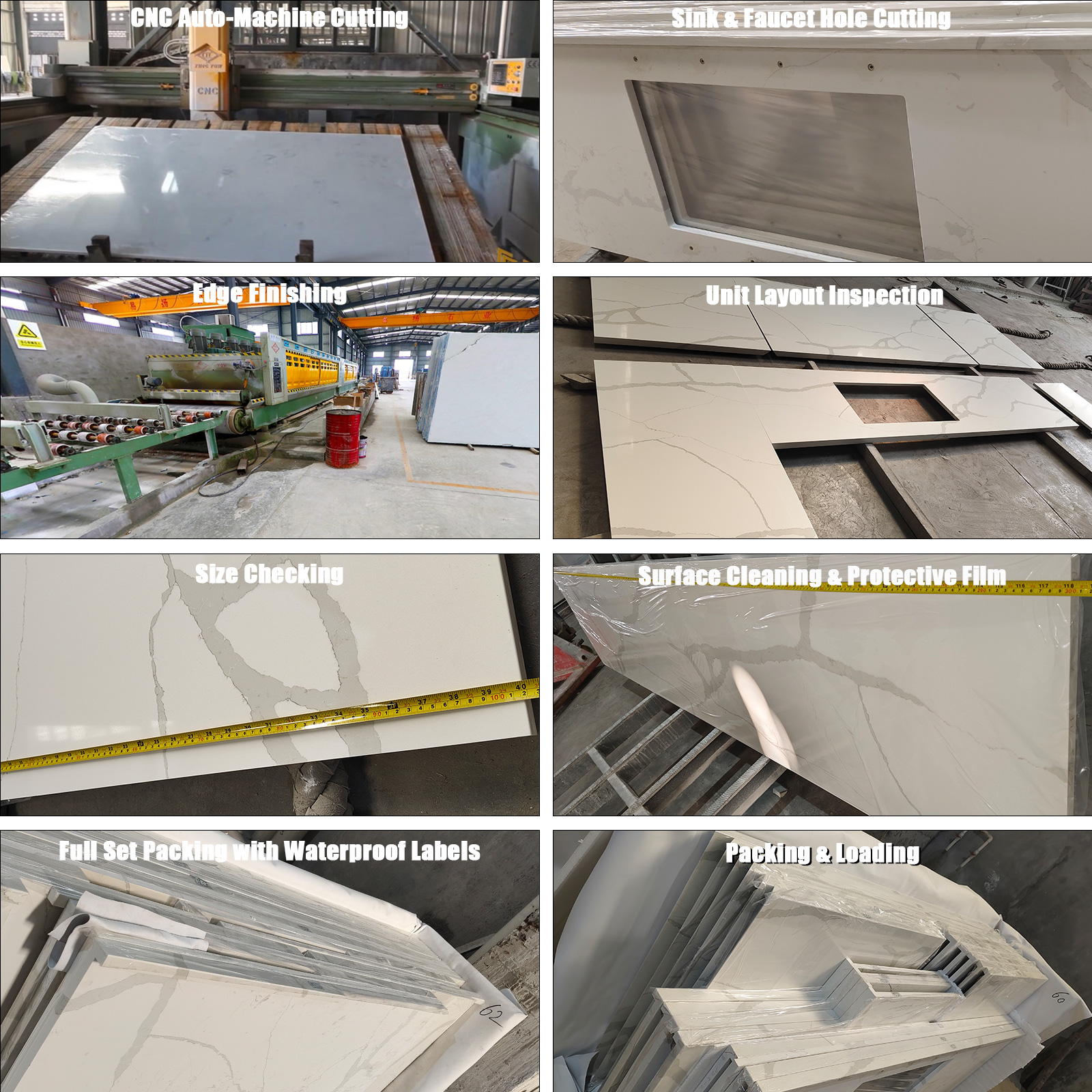 quartz kitchen countertop