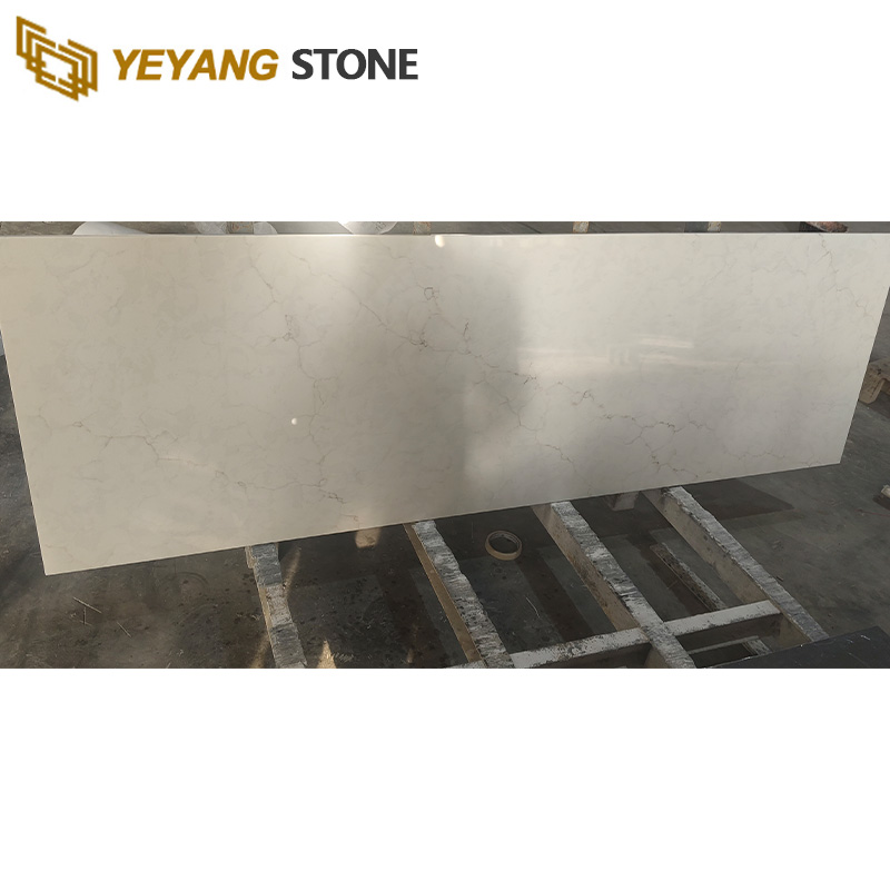 Regular Quartz Countertop Carrara White Quartz Kitchen Countertops