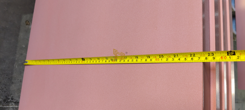 Pink Crystal Quartz Slabs Customized Quartz Surfaces