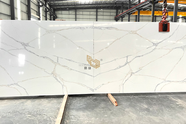 Китай Калакатта Белый кварцевый камень Серый цвет Калакатта НТ442, производитель