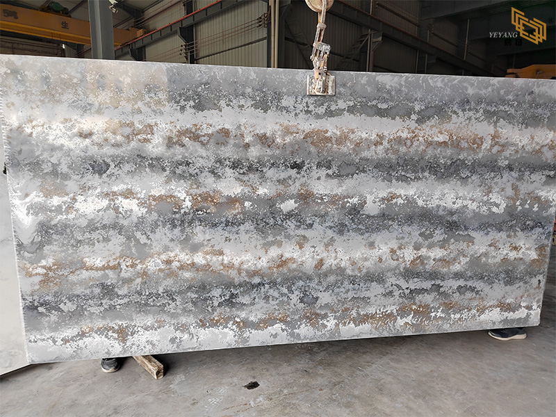 Luxury quartz stone slabs