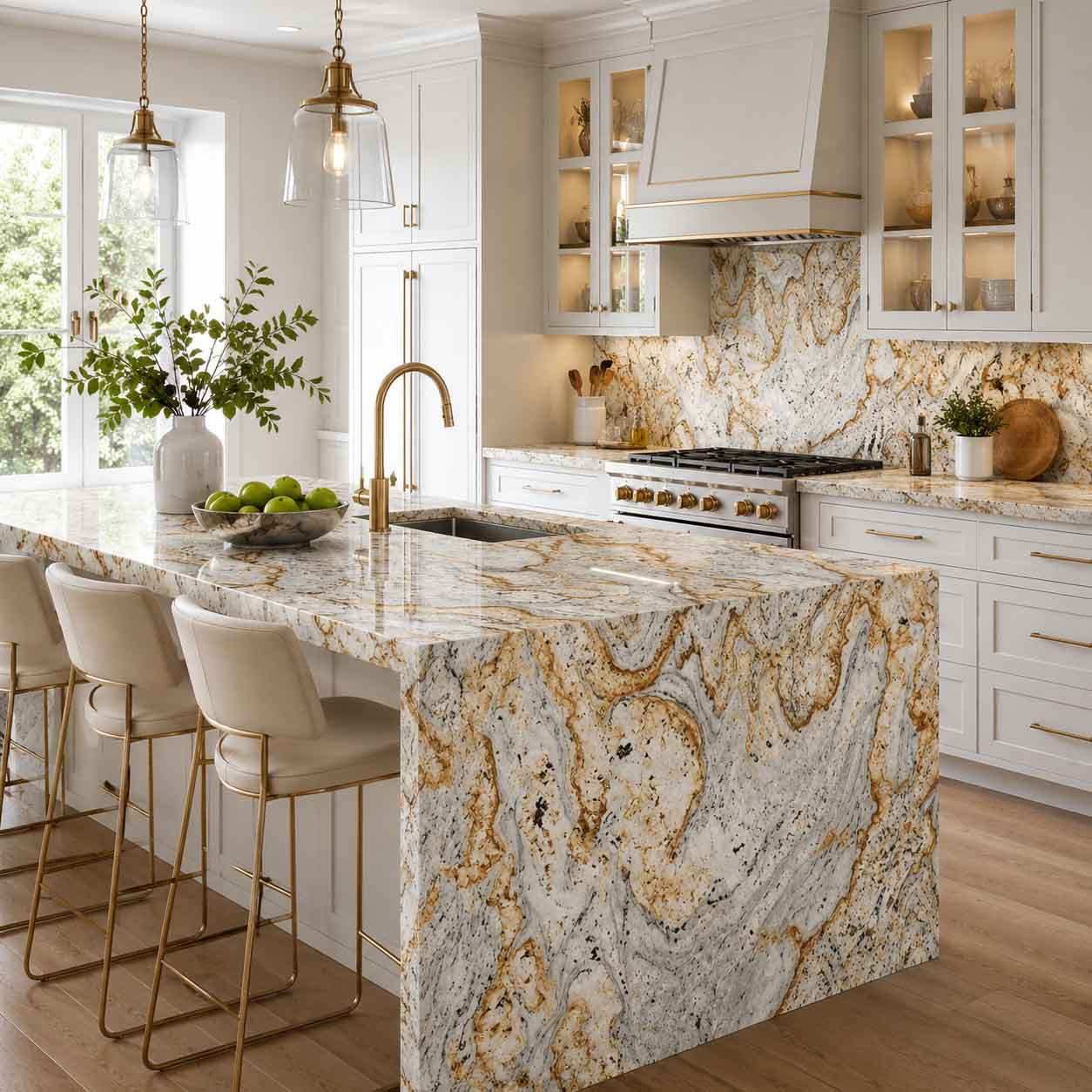 African Golden Dragon Granite