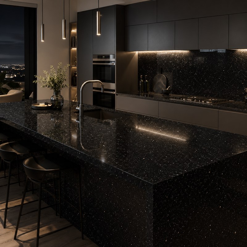Black Galaxy Granite