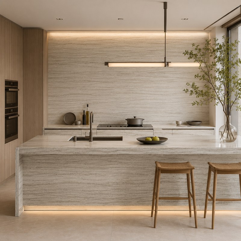 Italy Super White Travertine