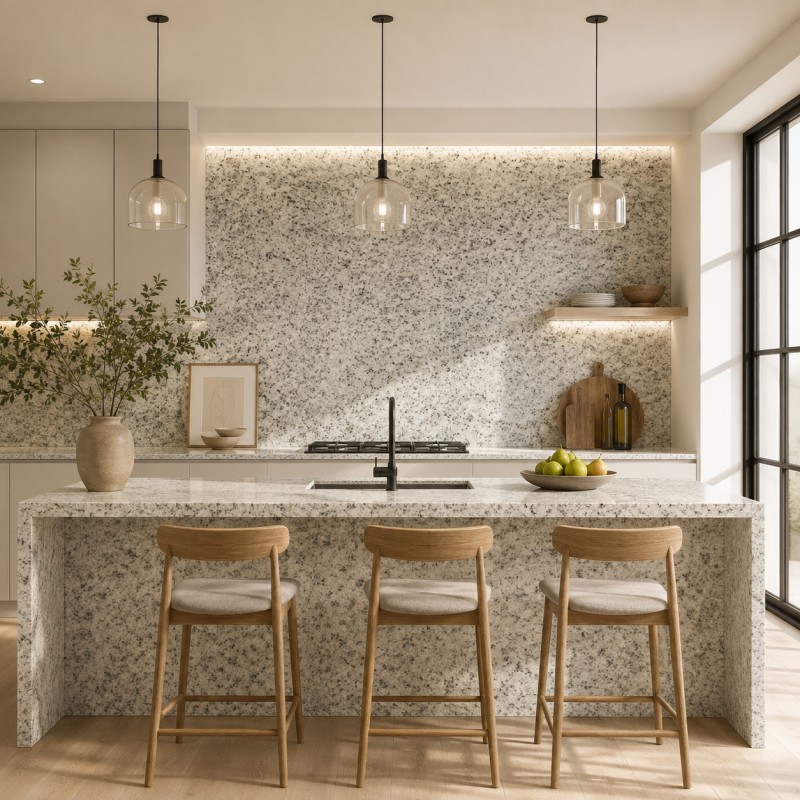 Sesame White Granite
