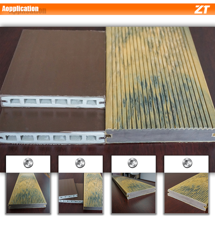 WPC decking mold