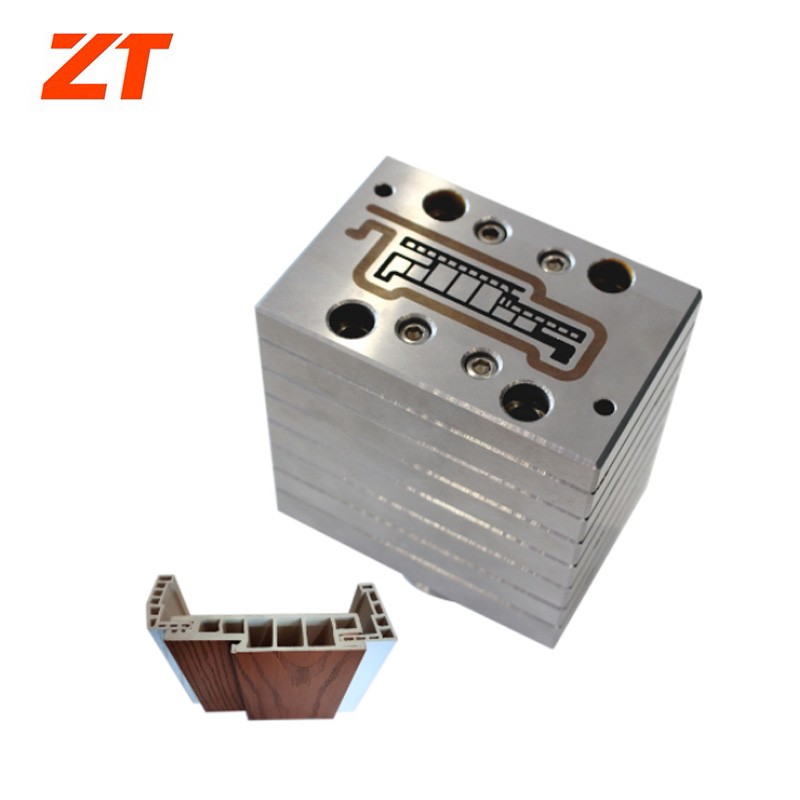 PVC实心门框挤出模具