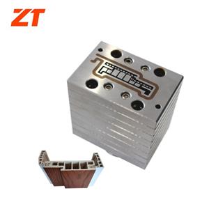 PVC实心门框挤出模具