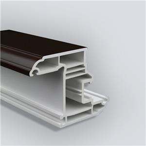 用于平开窗的向内窗框UPVC PVC挤出型材