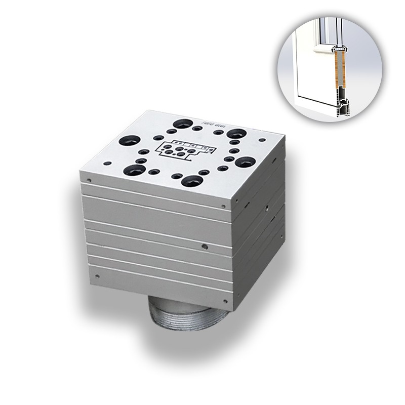 聚氯乙烯 UPVC门扇挤出模具