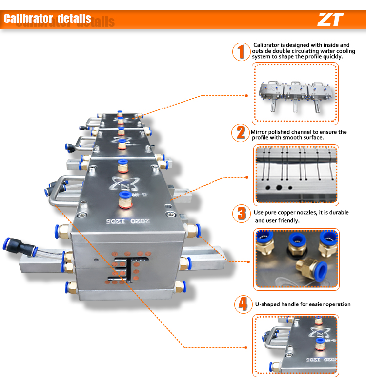 PP HDPE Profile Extrusion Mold
