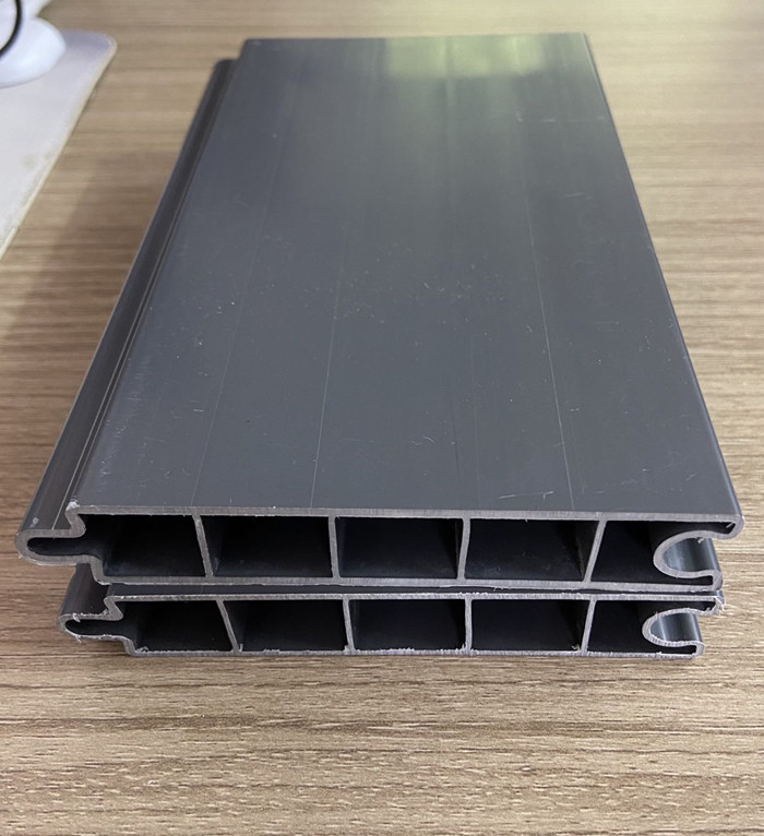 PVC Door Panel Profile Extrusion Mold Testing Video