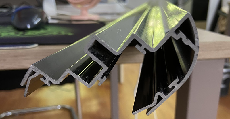 Vidéo de test de moule d'extrusion de profilés en PVC