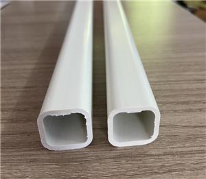 PVC Square Tube Profile With Double Cavities Extrusion Mould Testing Video
