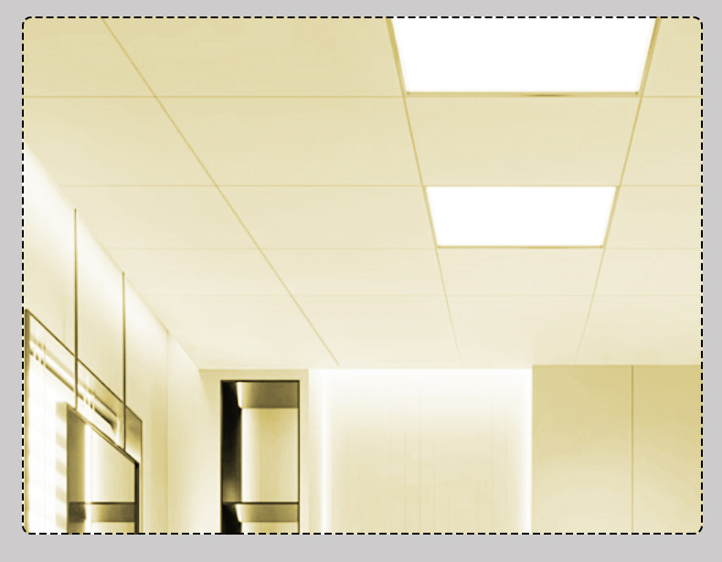 PVC interlocking ceiling plastic profile