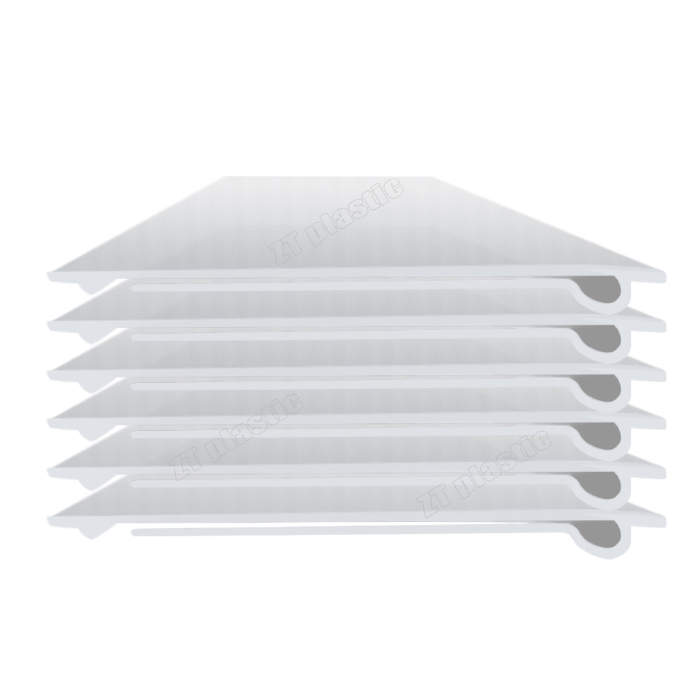 PVC PVC price tag card plastic profiles