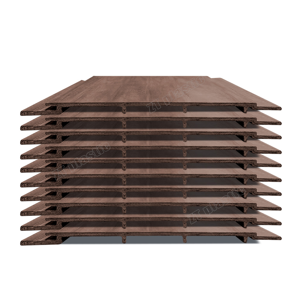 WPC thin wood-grain wallboard plastic profiles