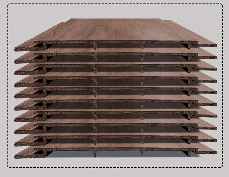 thin wood-grain wallboard