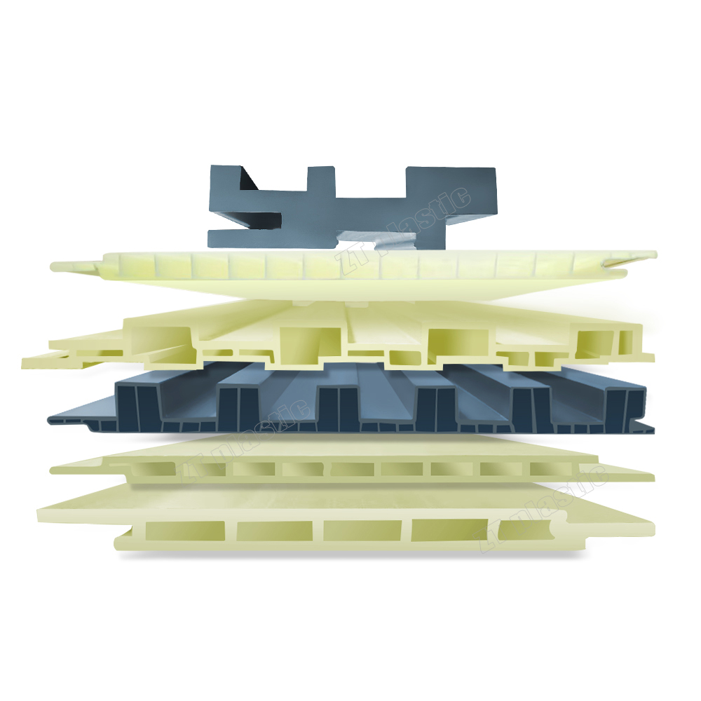 PVC home decoration profiles