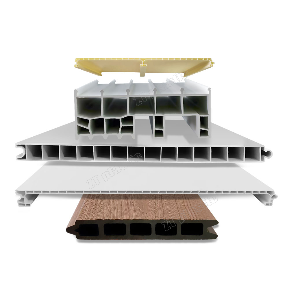 PVC building profiles