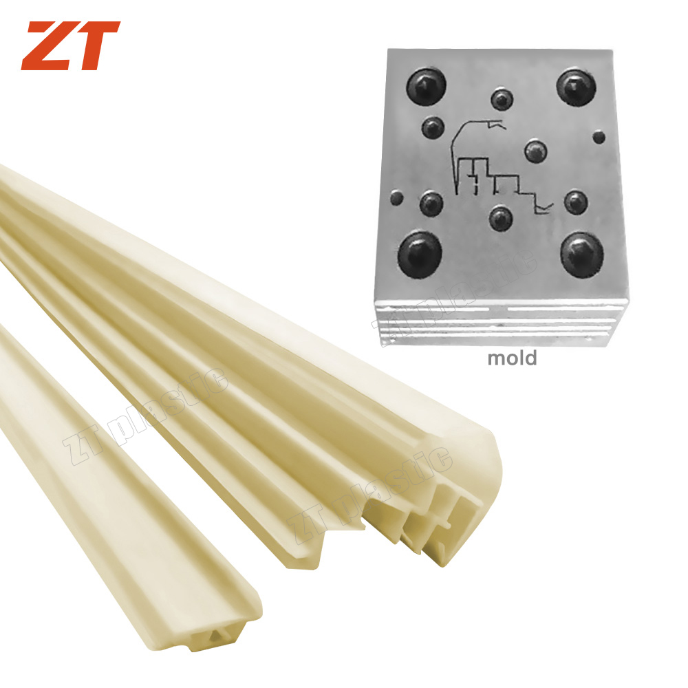 ABS industrial plastic profiles