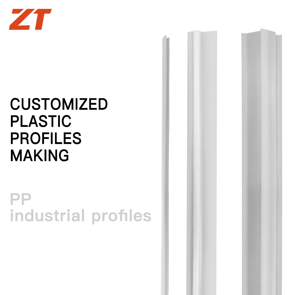 PP industrial plastic profiles