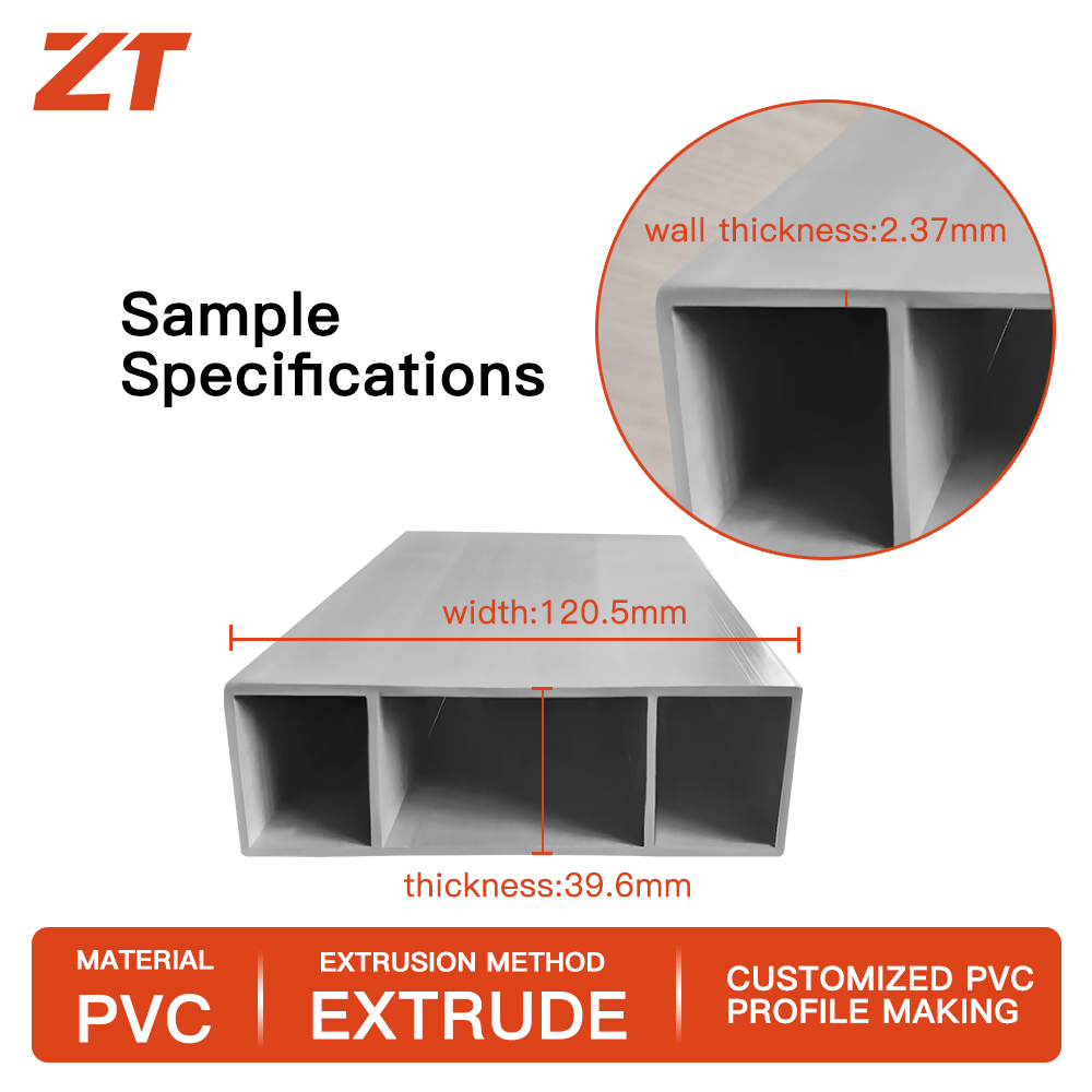 PVC outdoor wall panel plastic profiles