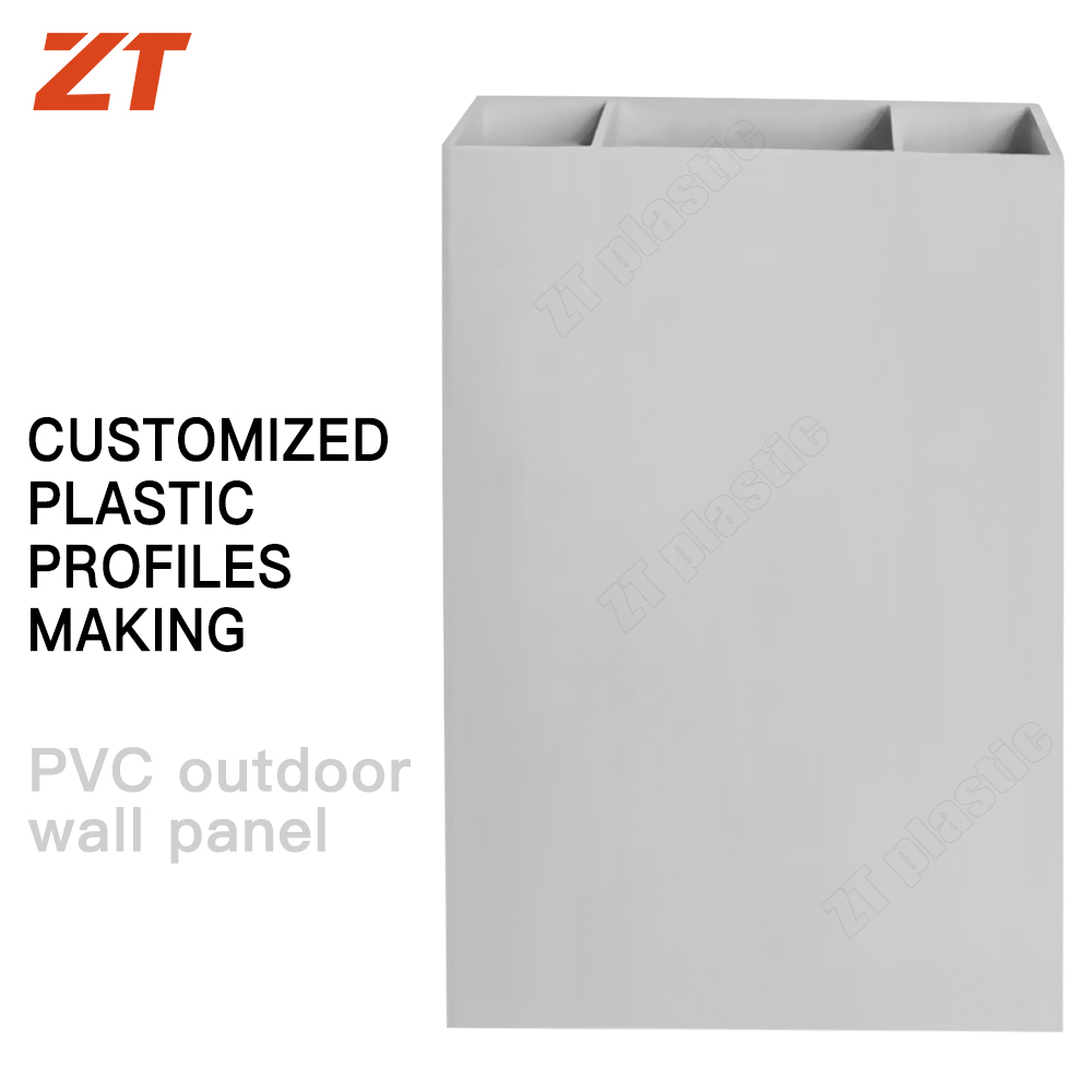 PVC outdoor wall panel plastic profiles