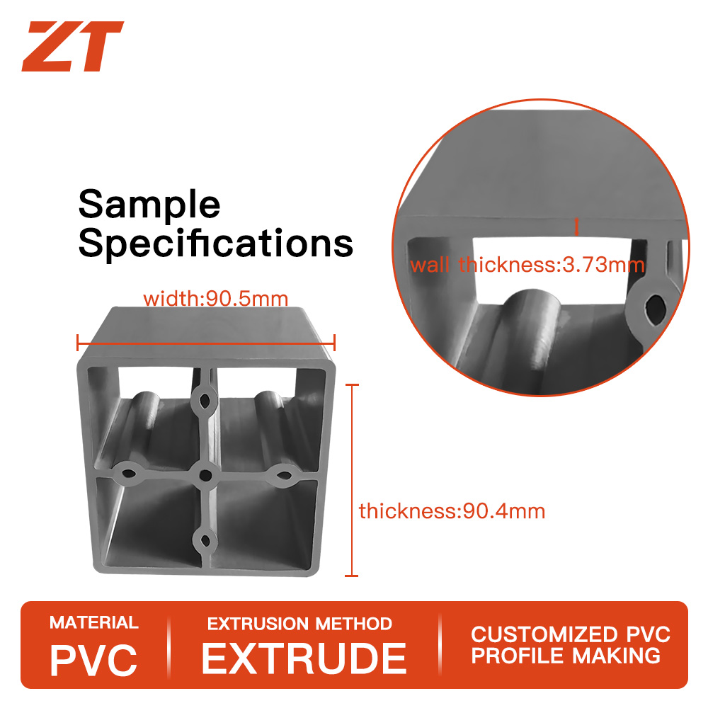 PVC tray/foot tray plastic profiles