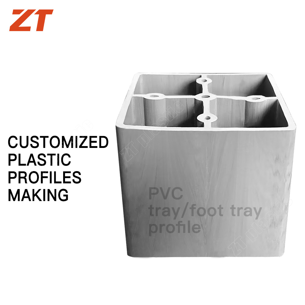 PVC tray/foot tray plastic profiles