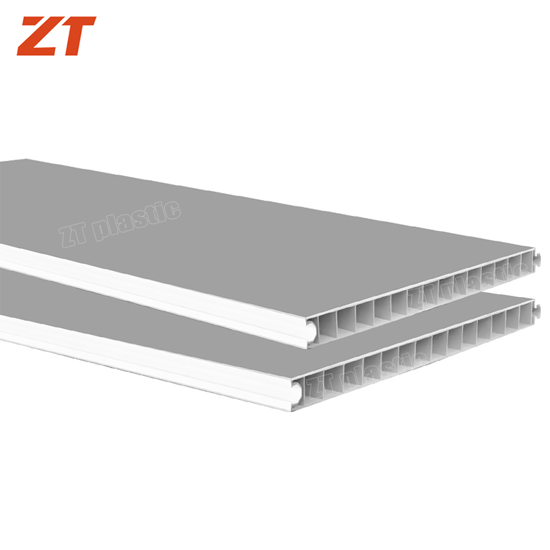 PVC outdoor fence wall panel plastic profiles