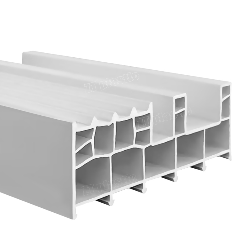 PVC door and window frame plastic profiles