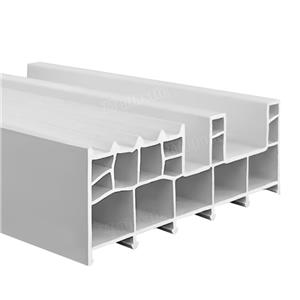 PVC door and window frame plastic profiles