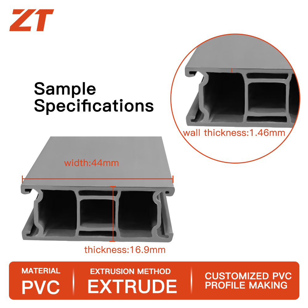 PVC industrial plastic profiles