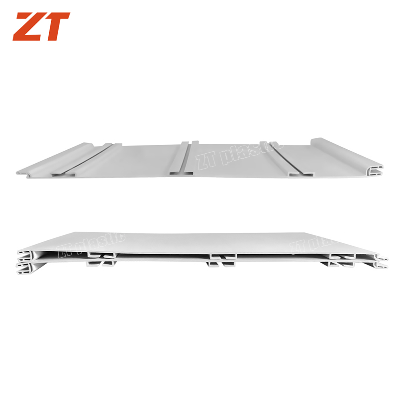 PVC white interlocking wall panel plastic profiles